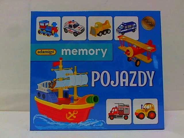 Stalo žaidimas Adamigo Memory Vehicles