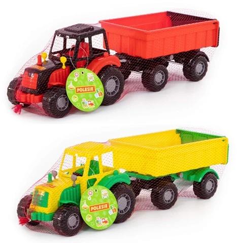 Wader Transporto priemonė Majster Tractor su priekaba