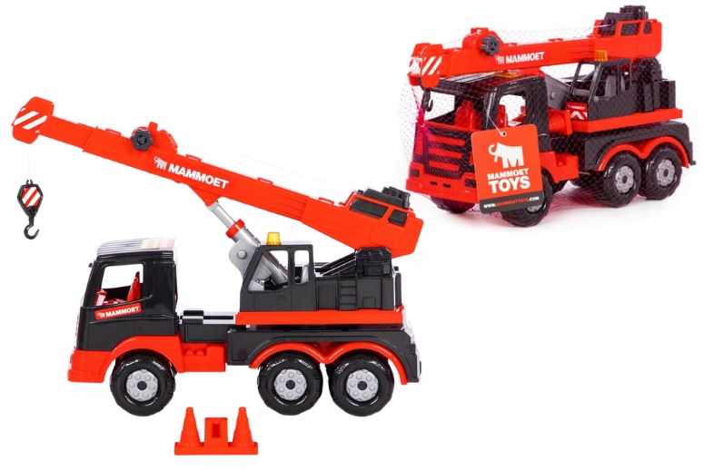 Polesie AUTO CIEZAR DZWIG 45CM MAMMOET SIATKA P2