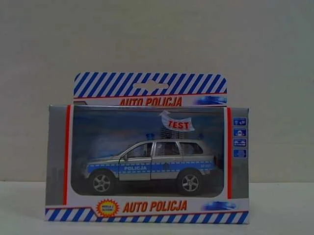 Žaislinė mašinytė su garsu Hipo Auto Police 11cm HKG093