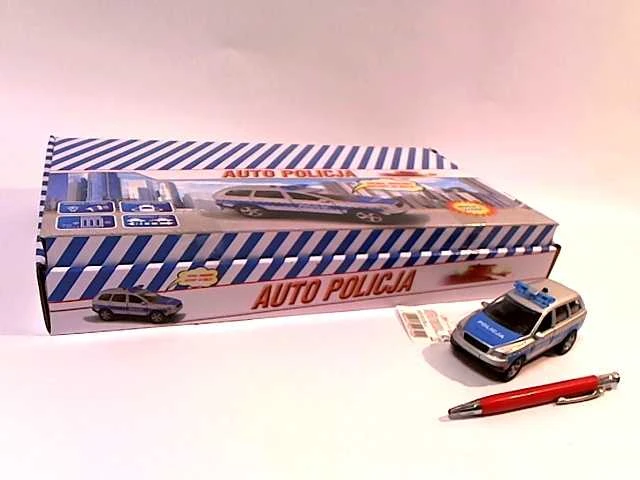 HKG Hipo Auto Police 11cm su balsu SW-16-11P/PL p12 kaina už 1 vnt.