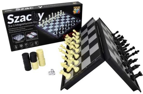 Pro Eximp Pro Kids 3in1 magnetiniai šachmatai
