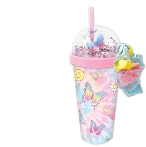 Pulio PUODOLĖLIS 380 ML + ŠIAUDAS + PLAUKŲ GUMĖ – KARŠTAS FOCUSAS