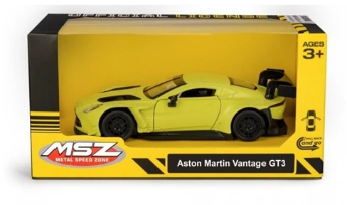 Pulio MSZ modelis Aston Martin Vantage geltona św/dźw 03455