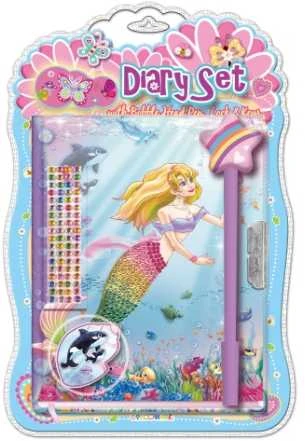 Pulio Pecoware dienoraštis su rašikliu - Mermaid