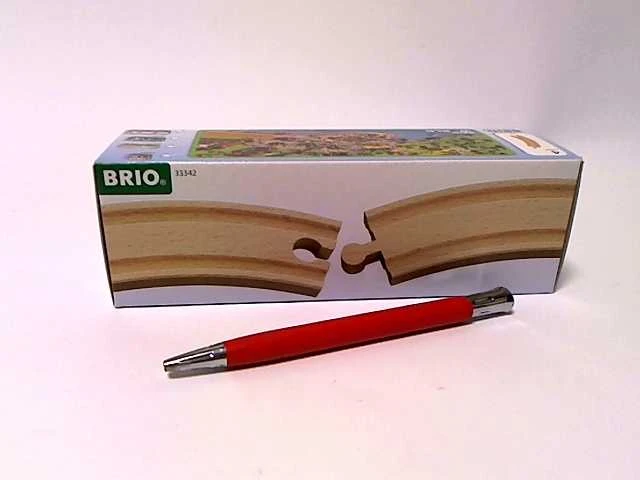 Ravensburger Brio Geležinkelis BRIO lenktų kelio detalių rinkinys, dideli 33342