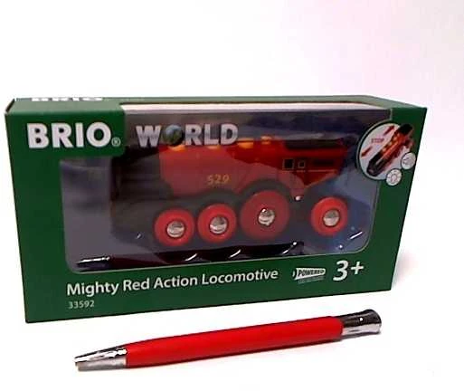Ravensburger Brio geležinkelis BRIO garvežys Mighty Raudona, raudonas, 33592 (Atnaujinta)