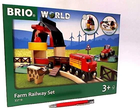 Ravensburger Brio Geležinkelis BRIO ūkio rinkinys, 33719