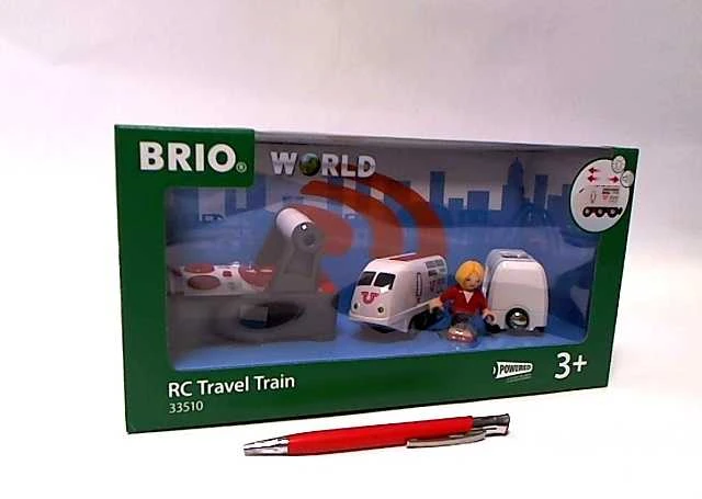 Ravensburger BRIO RAILWAY RC Valdomas kelionių traukinys, 33510
