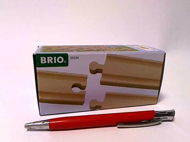 Ravensburger Brio geležinkelis BRIO mažų tiesių kelio detalių rinkinys, 33334