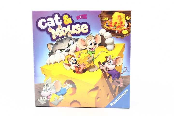 Ravensburger stalo žaidimas „Cat & Mouse“, 2–4 žaid., nuo 4 m.
