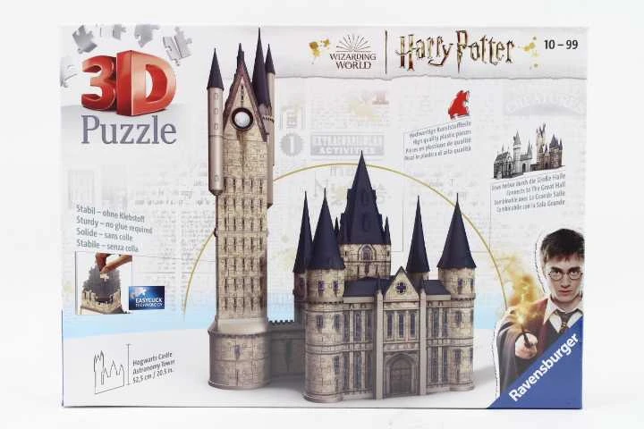 Ravensburger 3D Dėlionė 615 vnt. - Hario Poterio Hogvartso pilis, Astronomijos bokštas