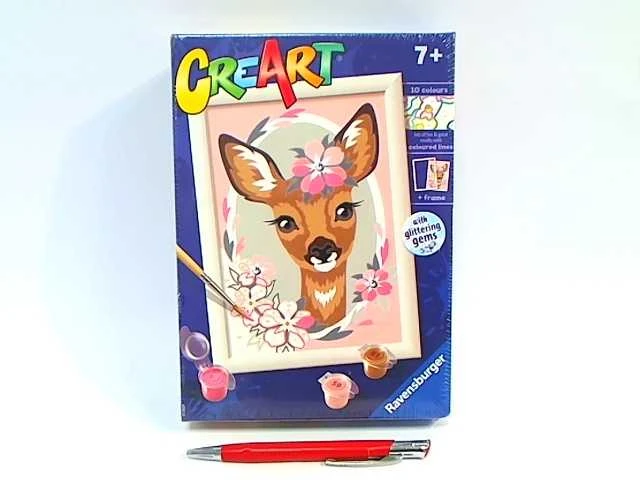 Ravensburger „CreArt“ vaikams: Gražūs elniai