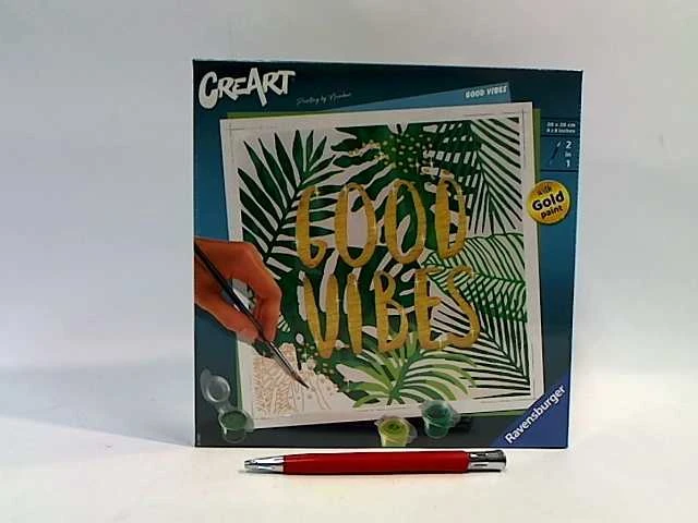 Tapymas pagal skaičius CreArt Good Vibes 28999 Ravensburger 20x20cm
