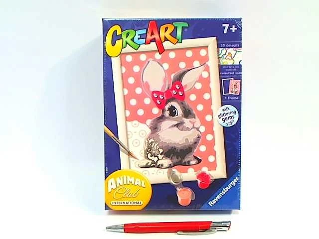 Ravensburger CreArt vaikams: mielas zuikis