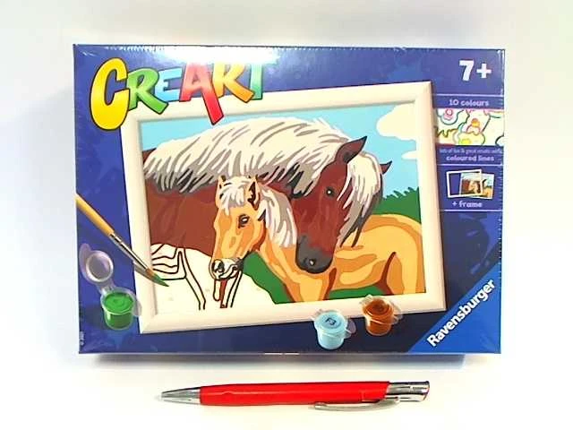 Ravensburger CreArt vaikams: Koniki