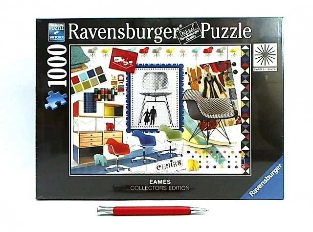Ravensburger "2D" Dėlionė 1000 vnt. - Eames Collectors Edition: Kėdės
