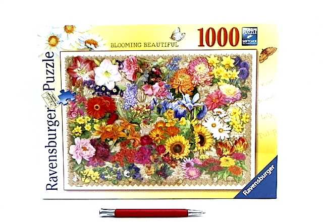 Ravensburger "2D" Dėlionė 1000 vnt. - Žydinčios gėlės