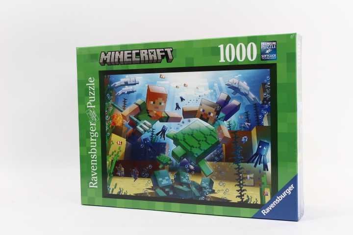 Ravensburger Dėlionė 1000 vnt. - Minecraft