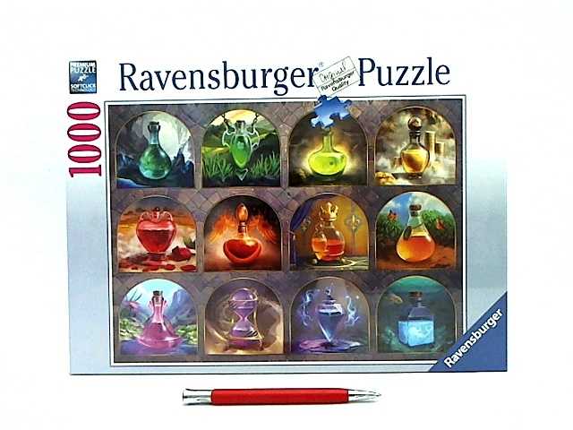 Ravensburger "2D" Dėlionė 1000 vnt. - Stebuklingi eliksyrai