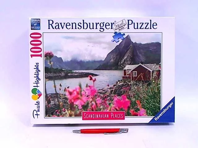 RAVENSBURGER dėlionė Reine Lofoten, Norvegija, 1000d., 16740