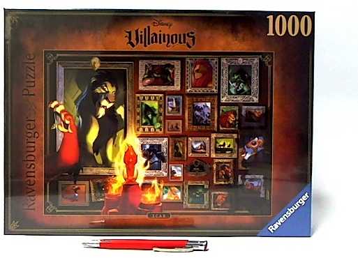 Ravensburger "Villainous" Dėlionė 1000 vnt. - Liūtas karalius (The Lion King)