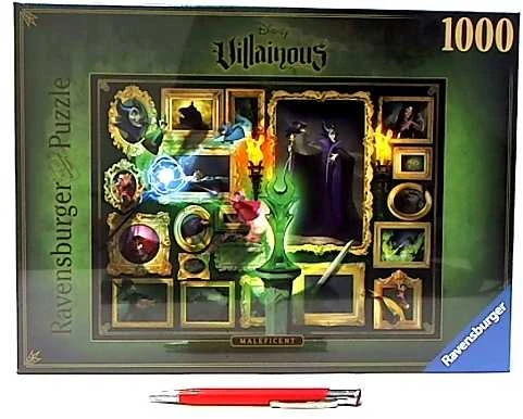Ravensburger "Villainous" Dėlionė 1000 vnt. - Piktadarė: Maleficent