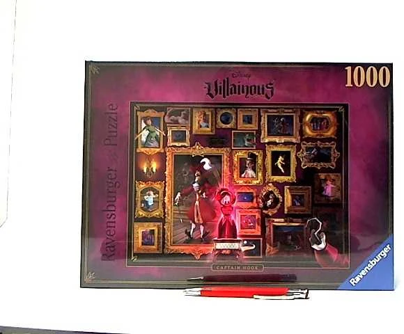 Ravensburger "Villainous" Dėlionė 1000 vnt. - Kapitonas Kablys