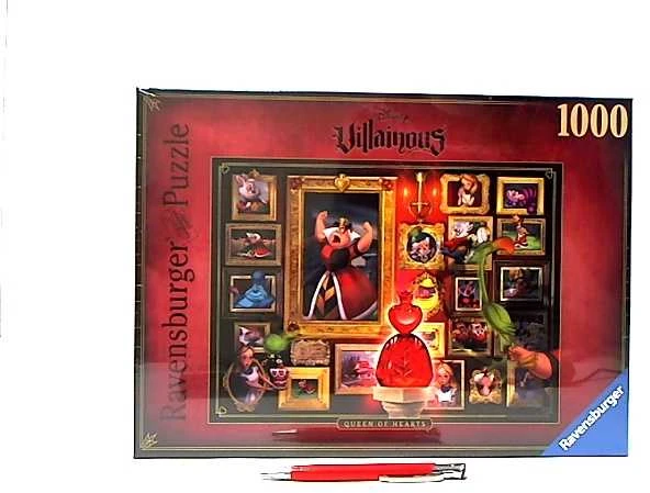 Ravensburger "Villainous" Dėlionė 1000 vnt. - Piktadarė: Alisa stebuklų šalyje