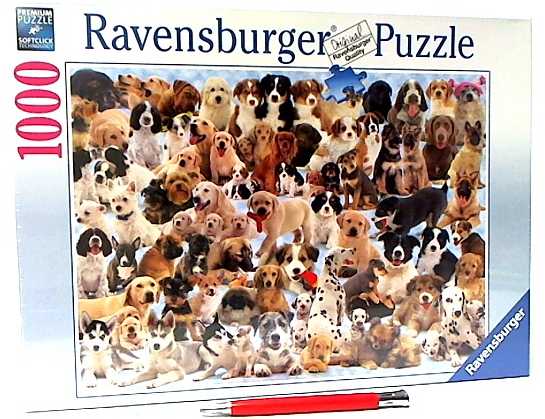 Ravensburger Dėlionė 1000 vnt. - Šuniukai