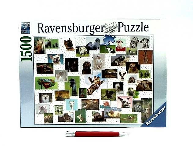 Ravensburger Dėlionė 1500 vnt. - Juokingi gyvūnai