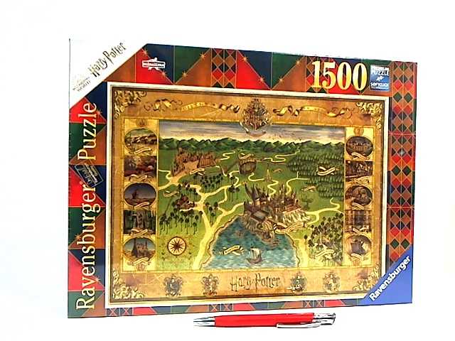 Ravensburger Dėlionė 1500 vnt. - Hogvartso žemėlapis