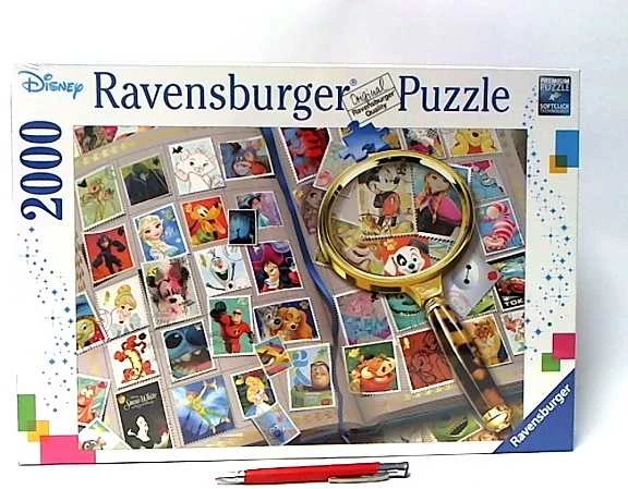 Ravensburger Dėlionė 2000 vnt. - Pašto ženklų kolekcija