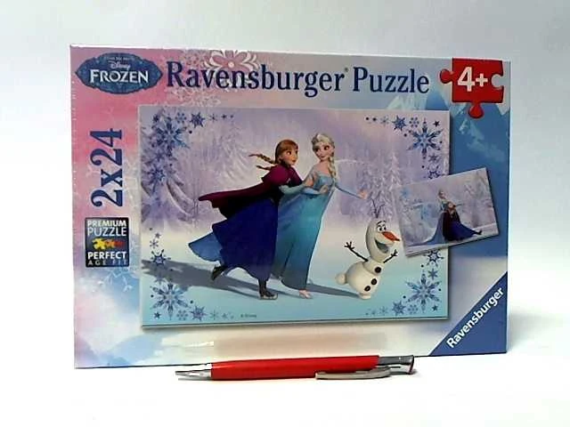 Ravensburger Dėlionė 2x24 vnt. - Frozen: Seserys
