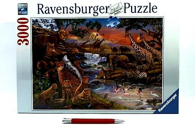 Ravensburger Dėlionė 3000 vnt. - Gyvūnų karalystė