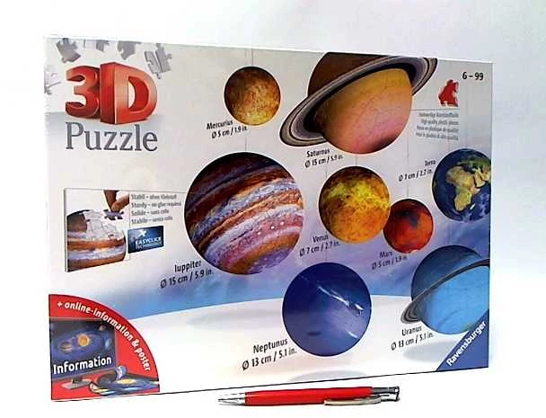 Ravensburger 3D Dėlionė 522 vnt. - Planetų sistema