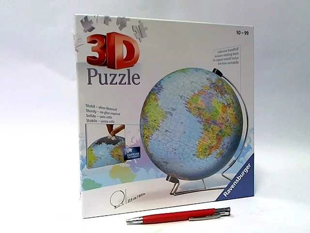 RAVENSBURGER 3D dėlionė 540 dalių (apvali ) gaublys, 12436