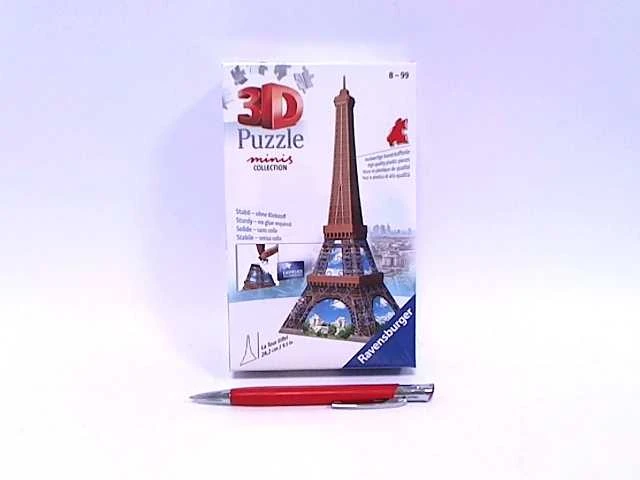 RAVENSBURGER 3D mini dėlionė Eifelio bokštas, 54d, 12536