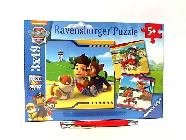 Ravensburger Dėlionė  3x49 vnt. - Šunyčiai patruliai (PAW Patrol)