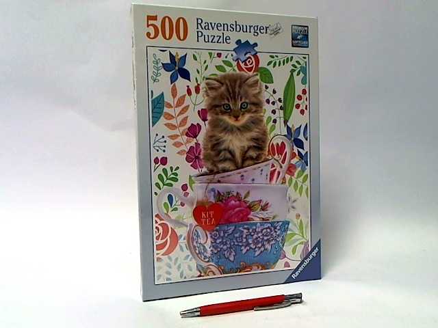 Ravensburger Dėlionė 500 vnt. - Kačiukas puodelyje