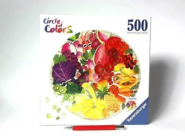 Ravensburger Dėlionė 500 vnt. - Vaisiai ir daržovės
