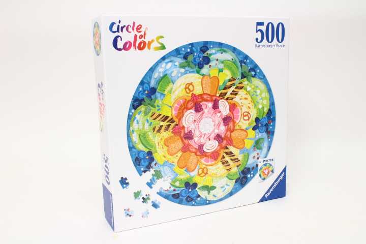 Ravensburger Apvali dėlionė 500 vnt. - Ledai
