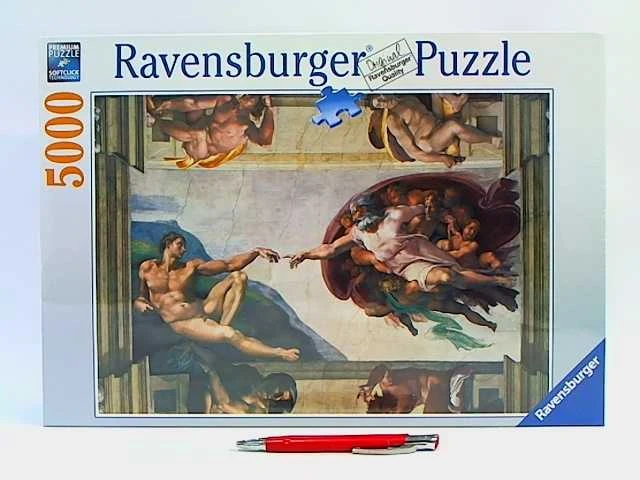 Ravensburger Dėlionė 5000 vnt. - Mikelandželas: Kūryba