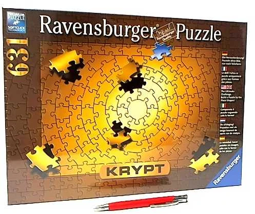Ravensburger Dėlionė 631 vnt. - "Krypt" Auksinė