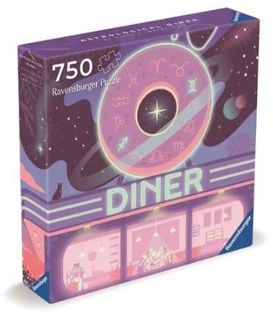 Dėlionė Ravensburger *****RAV puzzle 750 Art_Soul Diner 01000