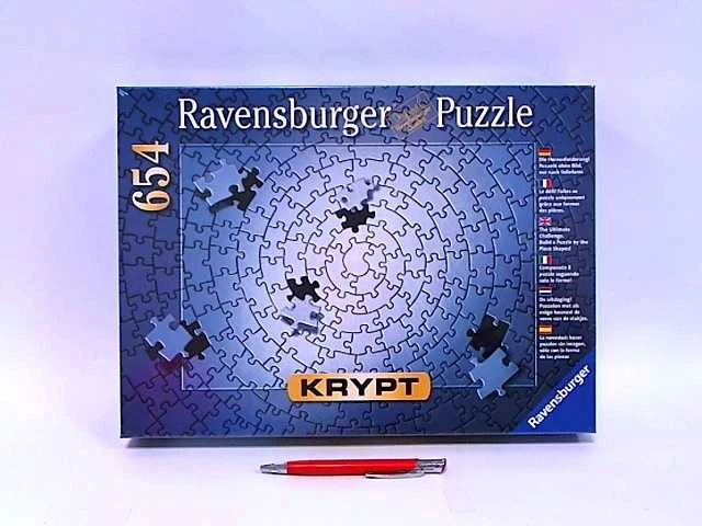 Ravensburger Dėlionė 654 vnt. - "Krypt" Sidabrinė
