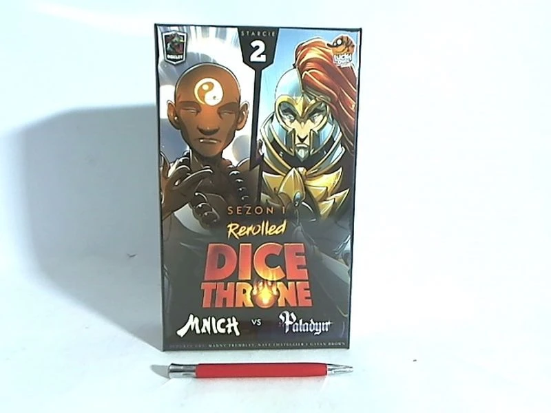 Lucky Duck Games „Lucky Duck Dice Throne“: 2 susidūrimas – vienuolis prieš Paladiną