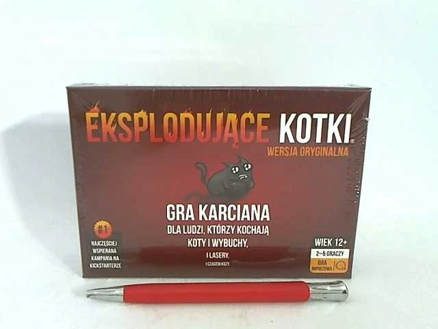 Rebel Sukilėlių vakarėlio kortų žaidimas „Exploding Kittens 12+“ GR0748