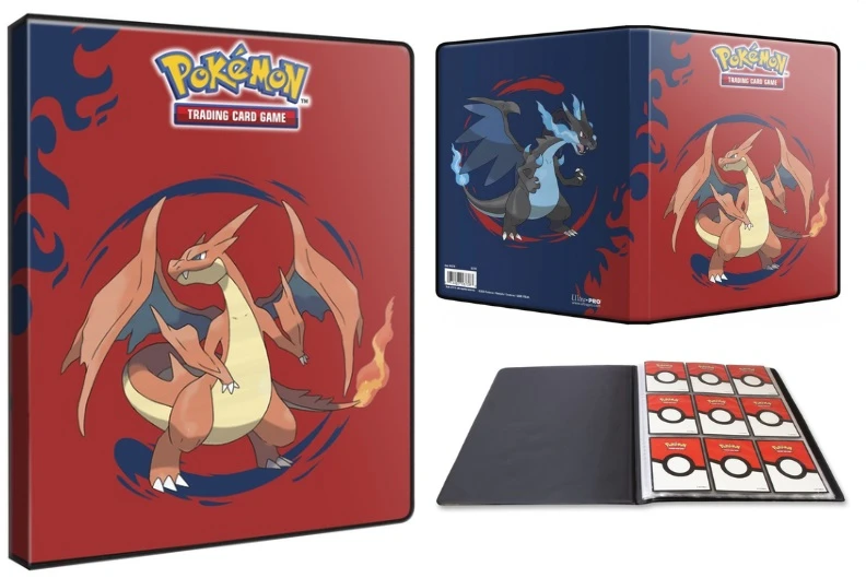 Ultra Pro Pokémon Mega Charizard X/Y 9 kišenių albumas kortelėms, 180 talpa