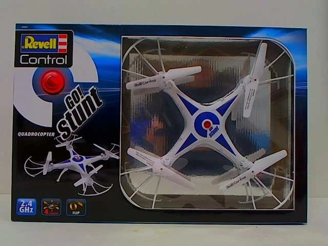 Drone Revell Kvadkopteris GO! STUNT - Baltas/Mėlyna